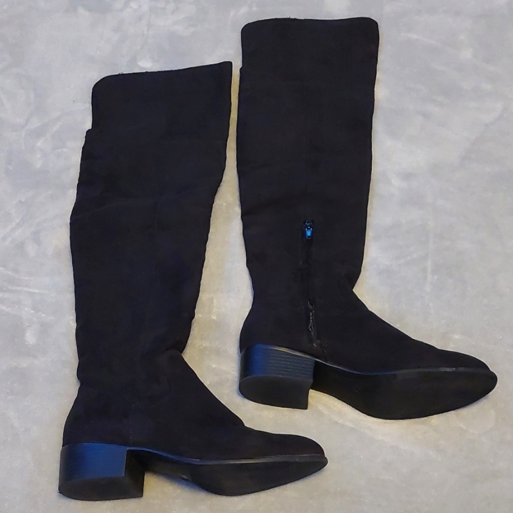 Over the Knee Suede Boots
